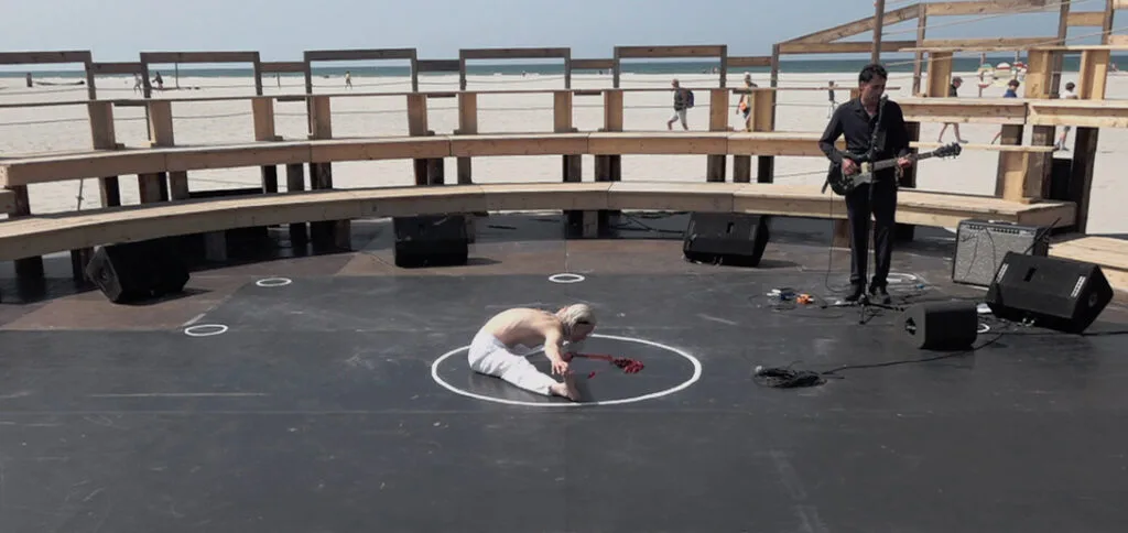 performance artist lisette ros and gabriel rolt with 'I'll dance as fast as I can--Part 2: The Raving Ones (Maenads)' 2025