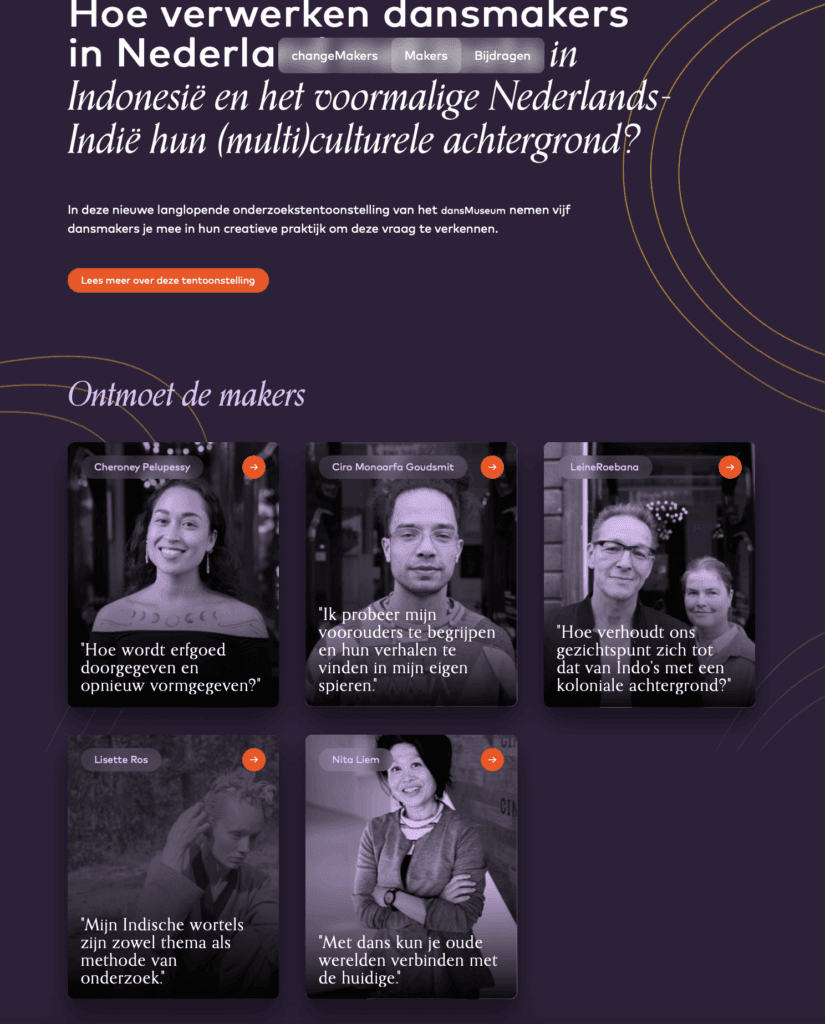 lisette ros changemakers nederlandse dansdagen 'my self, the unfamiliar roots' the act of smelling