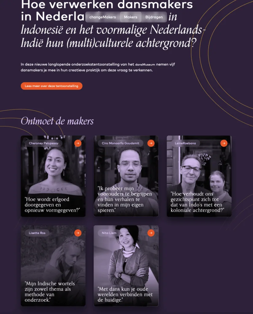 lisette ros changemakers nederlandse dansdagen 'my self, the unfamiliar roots' the act of smelling