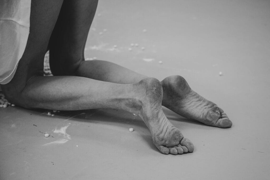 installation view part of lisette ros' new upcoming work "Presence in Absence" Piece four feet of LR